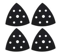 OTOTEC Lot de 4 Patins de Protection Autocollants Delta Sander (93 X 93 X 93 Mm) 7 Trous Compatible avec Metabo DSE 280 Intec Et DSE 300 Intec.
