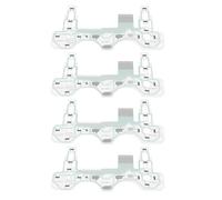 OTOTEC Lot de 4pcs Câbles Ruban pour Circuit Imprimé Film Conducteur Compatible avec PS2 Port de Connecteur 18 Broches du Contrôleur Film de Remplacement pour Bouton (SA1Q42A 18P)