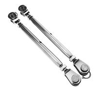 OTOTEC Sourcingmap Lot de 2 tendeurs à vis en acier inoxydable 6 mm