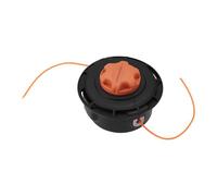OTOTEC Tête double ligne M10 x 1,25 LH pointe automatique bobine bobine bobine fil tête débroussailleuse essence tête fil diamètre 2,4 mm compatible avec débroussailleuse FUXTEC