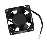 OTOTEC Ventilateur de Refroidissement 3 Broches D60BV-12 12 V 0,50 A pour Ordinateur 60 X 60 X 25 Mm Noir