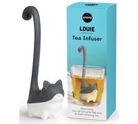 OTOTO Infuseur à thé en forme de chat - Passoire à thé en silicone, sans BPA, passe au lave-vaisselle, filtre à thé réutilisable pour thé chaud et glacé