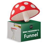 OTOTO Mushroom - Entonnoir de cuisine pour transvaser les liquides. 100% silicone alimentaire, sans BPA, lavable au lave-vaisselle