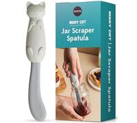 OTOTO Spatule en silicone - Spatule de cuisine, Lecteurs en silicone, Spatule à crêpes, Gadgets de cuisine amusants sans BPA (Mary Cat)