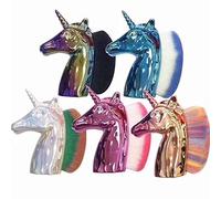 Ototon Brosse à Ongles Licorne Pinceaux Maquillage pour Poudre Manucure Ongles Femme Fille Couleur Aléatoire