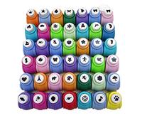 Ototon Mini Perforeuses à Papier 10 Formes Différentes Poinçon de Papier pour Scrapbooking Bricolage Albums Photo Cartes de Vœux Couleur Aléatoire