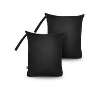 OTraki 2 Pièces Sacs à Linge Mouillés 40 x 50 cm Impermeable Vêtements Mouillés Sac Organisateur Pliable Sac de Rangement Fermeture Éclair Wet Dry Bag pour Maillots de Bain Natation Plage Gym Voyage