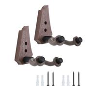 OTraki 2 Pièces Support Mural Guitare, Accroche Guitare Mural, Abs Support De Guitare Amovible, Support Guitare Mural, Pour Guitare, Ukulélé, Crochets À Instruments Robustes Accessoires