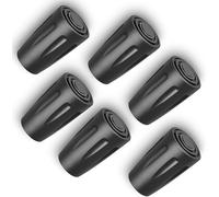 OTraki 6 Embouts Caoutchouc Bâtons Marche 11 mm Remplacement Canne Piolet | Embouts Remplacement Bâtons Trekking Nordic Walking Diamètre 11 mm pour Asphalte Pavés Montagne Randonnée Alpinisme