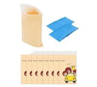 OTraki 8 Pièces Sacs À Urine Jetables, Sac Absorbant pour Toilette Camping, Toilettes Portables, Sac Vomissement Voiture, avec Sac Poubelle, pour Voiture Long Voyage Camping Adulte Enfant
