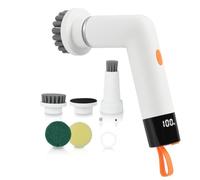OTraki Brosse Nettoyage Electrique Universalbrush, Brosse de Nettoyage sans Fil étanche IPX6, Brosse Electrique Nettoyage Rotative avec 5 Têtes pour Salle De Bain, Cuisine, Voiture