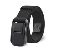 OTraki Ceinture Tactique élastiquée pour homme, 3,8cm Ceintures de Réglable Sans Trou, Ceinture Élastique Homme avec Boucle Automatique en Alliage Léger pour Usage Quotidien et Activités de Plein Air