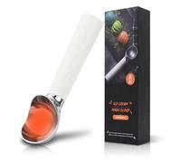 OTraki Cuillère à Glace de 18 cm, Cuillère Portionneuse à Glace PC en Alliage de Zinc pour Glace Dure, Pelle à Glace Chauffante Déclenchement Facile Antiadhésive Antigel, une Pièce