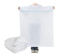 OTraki Grand Filet à Linge 90x110cm Sac à Linge en Polyester Robuste avec Fermeture Étanche Anti Déchirure Sac à Linge pour Couettes Pulls Vestes Couvertures en Laine Draps Peluches Manteaux