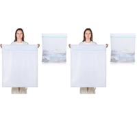 OTraki Grande Filet a Linge Machine à Laver, 70x90 cm Sac de Lavage Machine à Laver avec Fermeture Eclair, Réutilisable Filet à Linge pour Manteaux, Articles, Chemisier (Lot de 2)