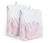 OTraki Grands sacs à linge en maille, 30,5 x 40,6 cm, sacs à linge réutilisables avec fermetures éclair, sac à linge avec poignées pour machine à laver, vêtements délicats, dortoirs universitaires,