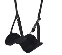 OTraki Repose-Jambes D'avion Portable, Repose-Jambes Réglable Pour Avions Accessoire Avion Long Vol, Repose-Pieds Vol Avec Sac De Rangement Pour Bureau, Avion, Etc, Relaxer Vos Jambes (Noir)