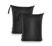 OTraki Sac Linge Sale Voyage 60x80cm, Lot de 2 Sac a Linge Sale Imperméable à Fermeture éclair, Sac de Rangement Pliable Multifonctionnel avec Poignées pour Vêtements Humides, Gym, Piscine