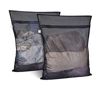 OTraki Sacs à Linge 60x80cm Lot de 2 Sac à Lavage du Linge à Mailles Filet de Lavage Grande Taille avec Fermeture Eclair Laundry Bags Filet à Linge pour Machine à Laver Blouse Chemises