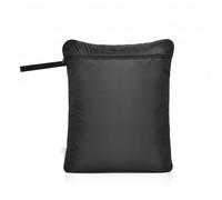 OTraki Sacs imperméables réutilisables en Tissu Oxford avec poignée et Fermeture éclair pour Articles de bébé, Voyage, Plage, Natation, Gym, Yoga, Camping - 30 x 36 cm (Noir)