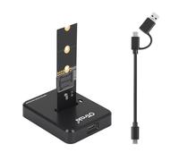 OTraki Station d'accueil M.2 NVMe & SATA, USB 3.1 Gen 2 10Gbps Adaptateur USB NVMe pour Clé M-Key B&M-Key, Adaptateur Double Protocole M2 Boîtier SSD pour 2230 2242 2260 2280 SSDs