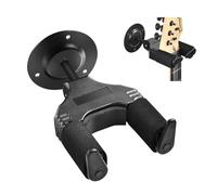 OTraki Support Mural Guitare Verrouillage Automatique, Porte Accroche Guitare Mural Antidérapant, Crochet de Guitare pour Guitare Acoustique Electrique Folk Basse Banjo Violon Fiddle