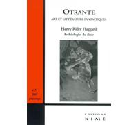 Otrante H.Rider Haggard - Collectif - Kime - broché - Revue