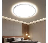 OTREN Plafonnier LED Rond 28W, Éclairage de Plafond 45000K, Lumiere Moderne, Luminaires Intérieur pour Salon, Chambre, Cuisine, Salle de Bain, IP44, Φ30CM