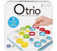 Otrio - Nouvelle Édition du Jeu de Société Stratégique pour la Famille - Alignez Les Pions dans Une Version Modernisée du Morpion sous Forme de Jeu de Plateau - Multijoueurs - Jouet Enfant 8 Ans et +