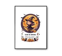 Otshirt Affiche Sacre de Birmanie - Joyeux Halloween 2 - Poster A3 - Idée Affiche Décoration Cadeau Anniversaire Fête Original Famille Travail Départ Collègue Retraite Noël.
