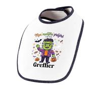 Otshirt Bavoir Mon Monstre Prefere C'est Mon Greffier - Baby Bib - Idée Bavoir Bébé Cadeau Naissance Baby Shower Anniversaire Fête Original Famille Noël.