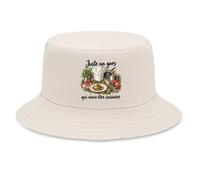 Otshirt Bob Premium Beige Juste Un Gars Qui Aime être Cuisinier | Coton Brossé 260 g/m² Taille Unique Homme Femme | Chapeau de Soleil Pêche Randonnée Festival | Idée Cadeau Fête des Pères