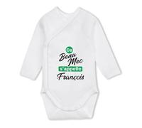 Otshirt Body Bébé Manches Longues Ce beau mec sappelle Francois - Baby Bodysuit 18-24 mois - Idée Body Bébé Manches Longues Cadeau Naissance Baby Shower Anniversaire Fête Original Famille Noël.