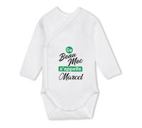 Otshirt Body Bébé Manches Longues Ce beau mec sappelle Marcel - Baby Bodysuit 18-24 mois - Idée Body Bébé Manches Longues Cadeau Naissance Baby Shower Anniversaire Fête Original Famille Noël.