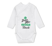 Otshirt Body Bébé Manches Longues Ce beau mec sappelle Timote - Baby Bodysuit 18-24 mois - Idée Body Bébé Manches Longues Cadeau Naissance Baby Shower Anniversaire Fête Original Famille Noël.