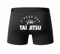 Otshirt Caleçon Jpeux Pas Jai Tai Jitsu - Humour Boxer Coton Motif Idée Cadeau Homme - Taille XL