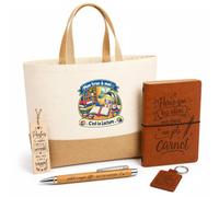 Otshirt Coffret Cadeau Mon truc à moi : C'est la Lecture Mon truc à moi - Activité | bibliothèque | Sac Cabas Coton et Jute 18 L, Carnet, Stylo Bambou, Porte-Clés, Marque-Page | 5 Pièces