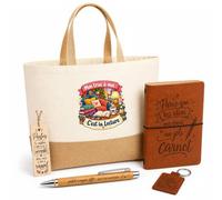 Otshirt Coffret Cadeau Mon truc à moi : C'est la Lecture Mon truc à moi - Activité | coin lecture | Sac Cabas Coton et Jute 18 L, Carnet, Stylo Bambou, Porte-Clés, Marque-Page | 5 Pièces