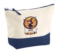 Otshirt Pochette Binome - Joyeux Halloween 2 - Pouch - Idée Pochette Rangement Cadeau Anniversaire Fête Original Famille Travail Départ Collègue Retraite Noël.