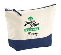 Otshirt Pochette Ce Beau mec sappelle Thierry - Pouch - Idée Pochette Rangement Cadeau Anniversaire Fête Original Famille Travail Départ Collègue Retraite Noël.