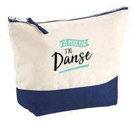 Otshirt Pochette Je peux pas j’ai danse | Pouch | Idée Trousse Toilette Maquillage Cadeau Anniversaire Fête Original Famille Travail Départ Collègue Retraite