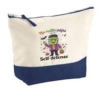 Otshirt Pochette Mon Monstre Préféré C'est Mon Self-Defense - Pouch - Idée Pochette Rangement Cadeau Anniversaire Fête Original Famille Travail Départ Collègue Retraite Noël.