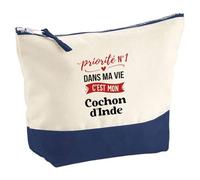 Otshirt Pochette Priorite N1 dans ma Vie C'est Mon Cochon Dinde - Pouch - Idée Pochette Rangement Cadeau Anniversaire Fête Original Famille Travail Départ Collègue Retraite Noël.