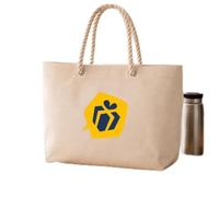 Otshirt Sac de Plage La meilleure Iris au monde 2 - Jute Bag - Beach Bag - Idée Sac de Plage Cadeau Anniversaire Fête Original Famille Travail Départ Collègue Retraite Noël.