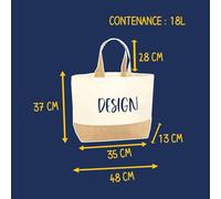 Otshirt Sac Jute d'un Richard qui déchire 2- Cabas de Plage Courses et Toile de Jute - Idée Cadeau Femme Personnalisable Anniversaire Fête Original Travail Départ Collègue Retraite Noël.