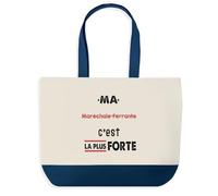 Otshirt Sac Ma Marechale-Ferrante C'est la plus forte - Idée Sac Cadeau Cadeau Anniversaire Fête Original Famille Travail Départ Collègue Retraite Noël.