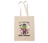 Otshirt Sac Mon Monstre Prefere Cest Mon Belle-Maman - Idée Sac Cadeau Cadeau Anniversaire Fête Original Famille Travail Départ Collègue Retraite Noël. - Taille Unique