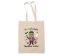 Otshirt Sac Mon Monstre Prefere Cest Mon Chauffeur routier - Idée Sac Cadeau Cadeau Anniversaire Fête Original Famille Travail Départ Collègue Retraite Noël. - Taille Unique