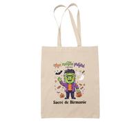 Otshirt Sac Mon Monstre Prefere Cest Mon Sacre de Birmanie - Idée Sac Cadeau Cadeau Anniversaire Fête Original Famille Travail Départ Collègue Retraite Noël. - Taille Unique