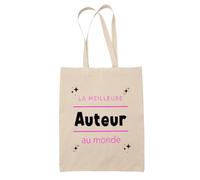 Otshirt Sac Priorite N1 dans ma vie Cest ma Auteur - Idée Sac Cadeau Cadeau Anniversaire Fête Original Famille Travail Départ Collègue Retraite Noël. - Taille Unique